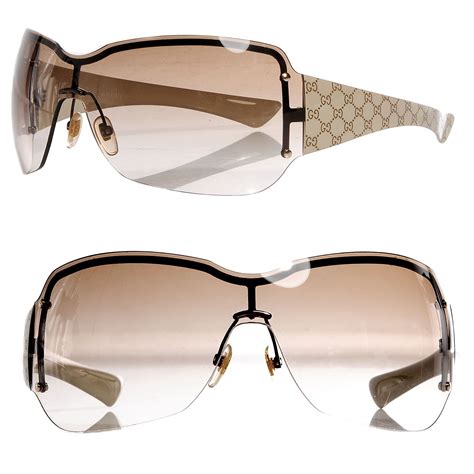 gucci sunglasses big logo|Gucci monogram sunglasses.